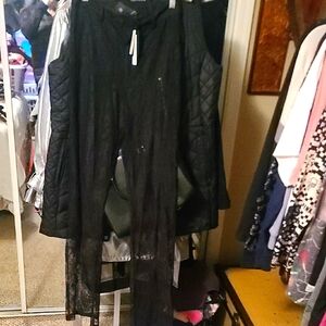 VICTORIA SECRET Black Lace Pants